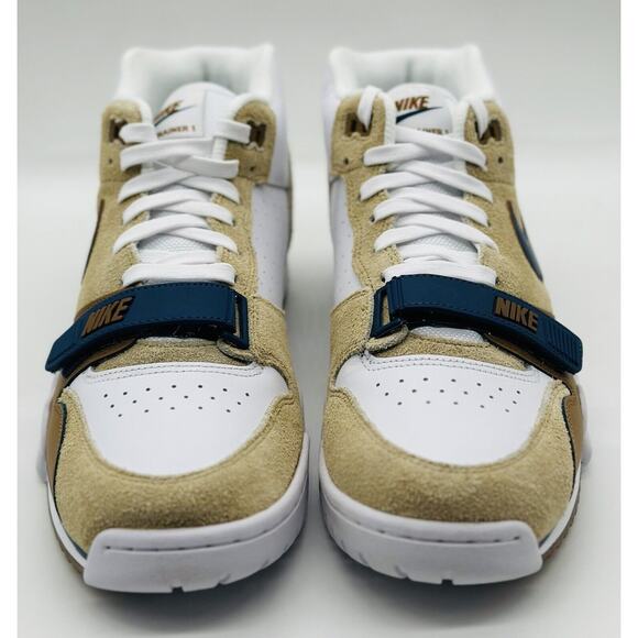 NEW Nike Air Trainer 1 Mid Ale Brown White DM0522-200 Men's Size Multi - Picture 2 of 9